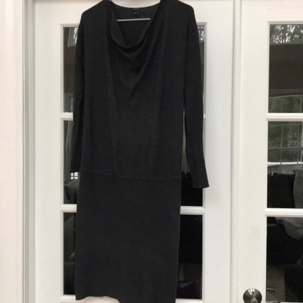 Ann Taylor wool blend long sleeve drop wai…